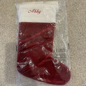 Abby Christmas Stocking